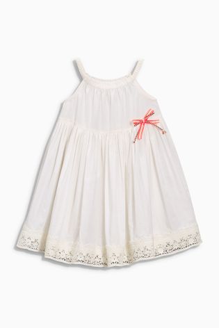 White Sun Dress (3mths-6yrs)